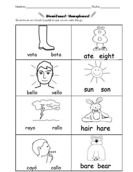 homophones worksheets with pictures teaching resources tpt