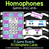 Homophone Games and Cards