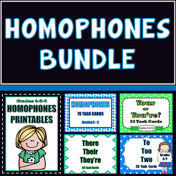 Preview of Homophones - Bundled for Savings