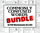 Homophones Bundle: Commonly Confused Words Series