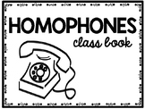 Homophones Class Book