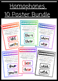 Homophones 10 Classroom Display Poster Bundle