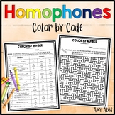 Homophones Color by Code