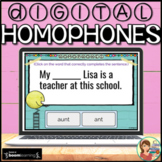 Homophones Digital Boom Cards