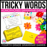 Homophones Games | Tricky Words | Fourth Grade Grammar Games