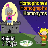 Homophones, Homographs and Homonyms Comprehensive Unit