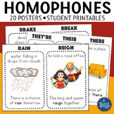 Homophones Posters