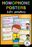 Homophones Posters - Commonly misspelled words - Literacy