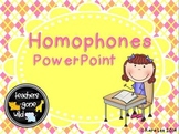 Homophones PowerPoint