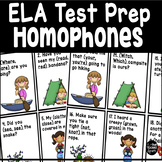 Homophones Test Prep