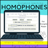 Homophones • There They're Their • Grammar • Google Slides
