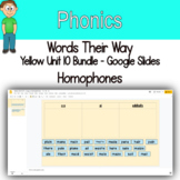 Homophones Word Sort Bundle Google Slides