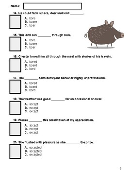 Synonyms Worksheets Multiple Choice Worksheet 1 (Grade 5-6)