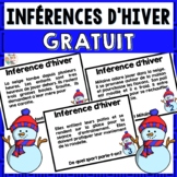 Inférences d'hiver en français - French Reading Comprehens