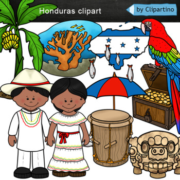 Preview of Honduras Clip Art