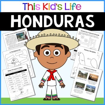 Preview of Honduras Country Study: Reading & Writing + Google Slides/PPT Distance Learning