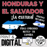 Honduras y El Salvador Culture- video embedded notes (en español)