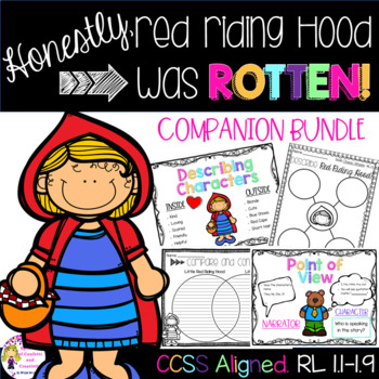 Preview of Honestly, Red Riding Hood Was Rotten!  Companion Packet