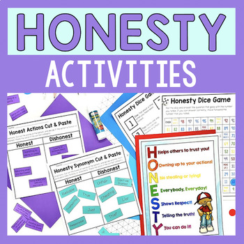 honesty worksheet teaching resources teachers pay teachers