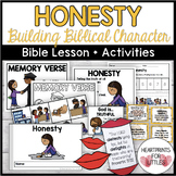 Honesty Bible Lesson and Activities, Bible Character Education