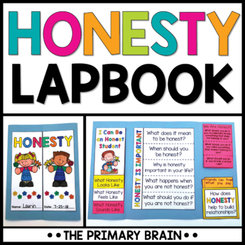 Preview of Honesty Lapbook Activity | Character Education Lesson