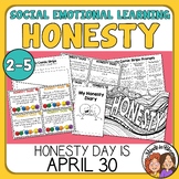 Honesty Day - spring social emotional learning SEL journal write