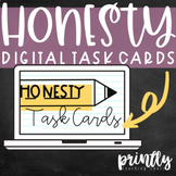 Honesty Digital Task Cards | Google Classroom | Character 