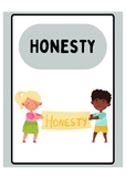 Honesty Poem and Worksheet for Character Trait/Education