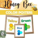Honey BEE  | Color Word Posters - classroom decor