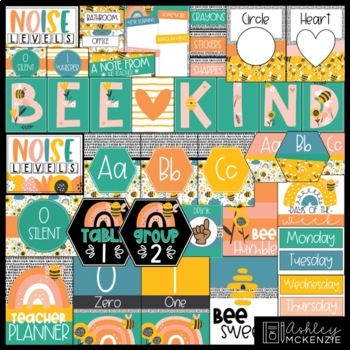 Bee Theme: Classroom Décor Bundle for Back to School — THE CLASSROOM NOOK