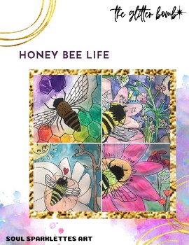 Preview of Honey Bee Life Art Project