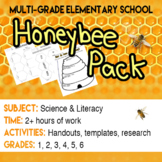 Honey & Bees Pack: Graphic Organizers, Research & Worksheets