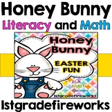 Honey Bunny's Easter Fun - Math and Literacy Activities