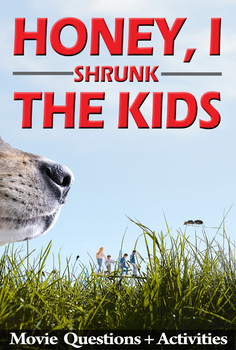 Preview of Honey I Shrunk The Kids Movie Guide + Activities | Answer Keys Inc