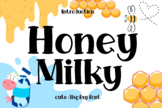 Honey Milky Fonts
