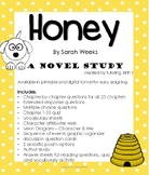 Honey by Sarah Weeks - Novel Study
