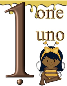 Preview of Honeybee Numbers 1-10 part 1