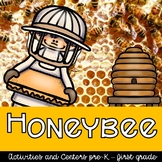 Honeybees Unit, centers, research, crafts, printables, wor