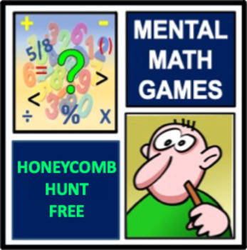 Preview of Honeycomb Hunt - a free mental math game