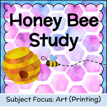 Preview of Honeycomb and Honey Bee Printing