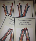 Honor Roll Cards (Smarties "Smarty Pants")