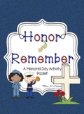 Honor and Remember - Memorial Day Activity Packet