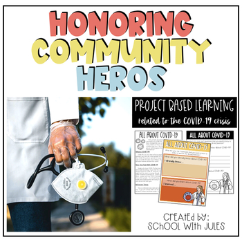 Preview of Honoring Community Heroes Project Based Learning + Digital Learning/Google Slide