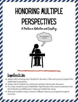 Preview of Honoring Multiple Perspectives: A Practice in Reflection and Empathy