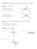 Honors Geometry Chapter 2 Early Concepts and Proofs (Check
