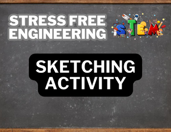 Preview of All About Engineering - STEM Sketching Activity