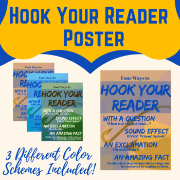 Preview of Hook Your Reader Poster