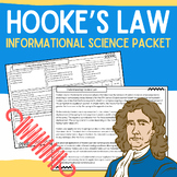 Hooke's Law: Informational Force & Motion Reading Passage,