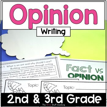 Preview of Opinion Writing Unit | Writers Workshop