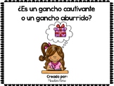 Writing Hooks in Spanish/ Ganchos en la escritura